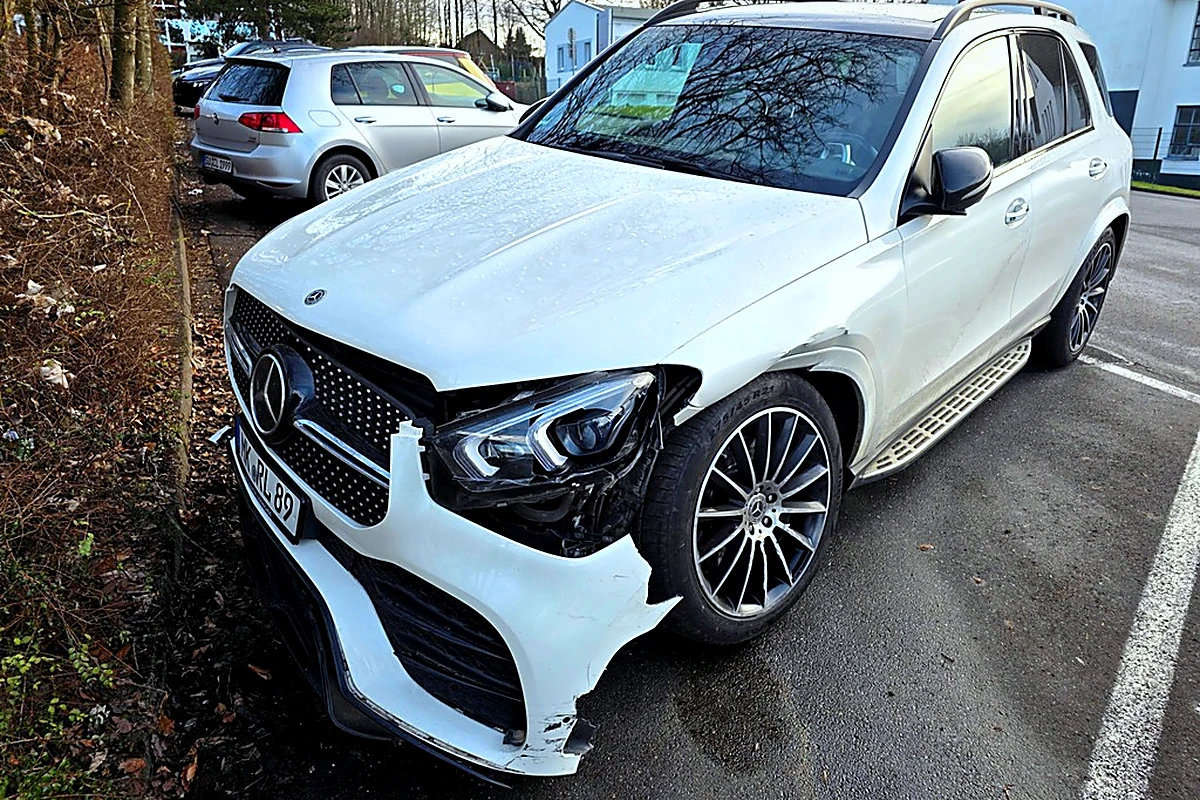 Mercedes GLE – Frontschaden-Gutachten