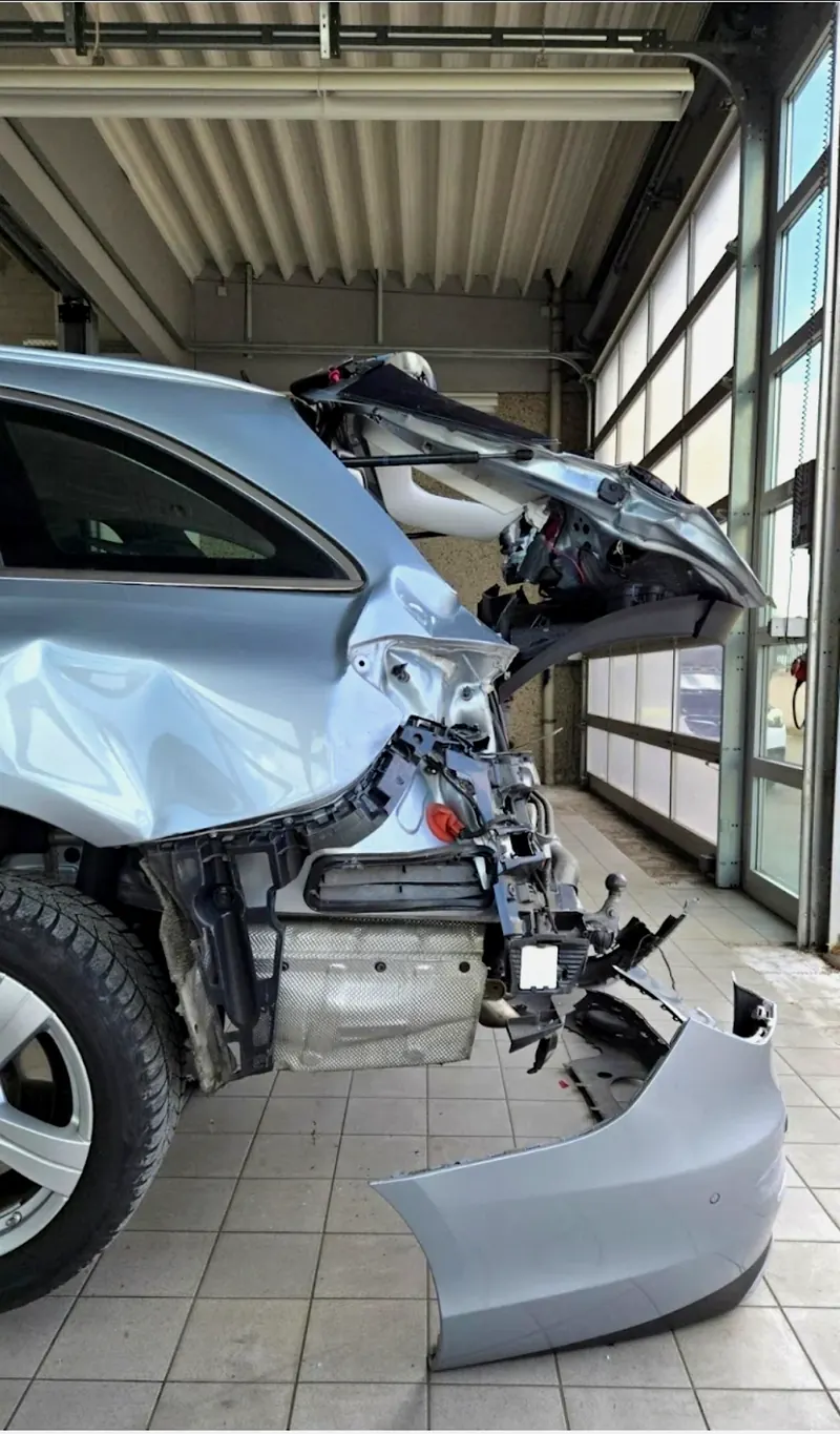 Audi Heckschaden Gutachten